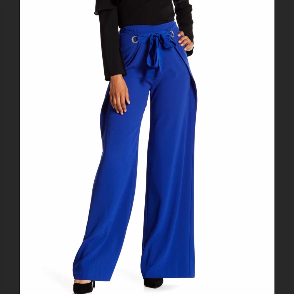 Ramy Brooke Blue Alice Wide Leg Pants
